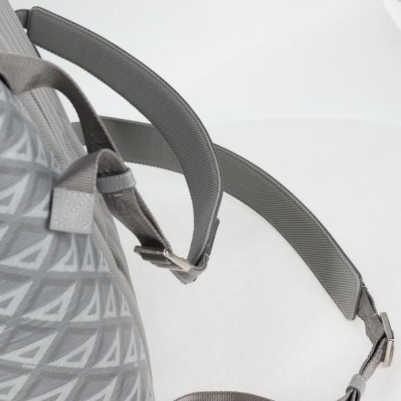 DIOR CD Diamond Backpack Pvc Gray - Picture 7 of 14